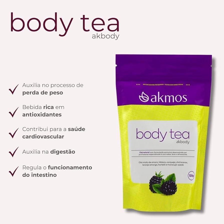 Chá Natural Body Tea - Para Controle de Peso